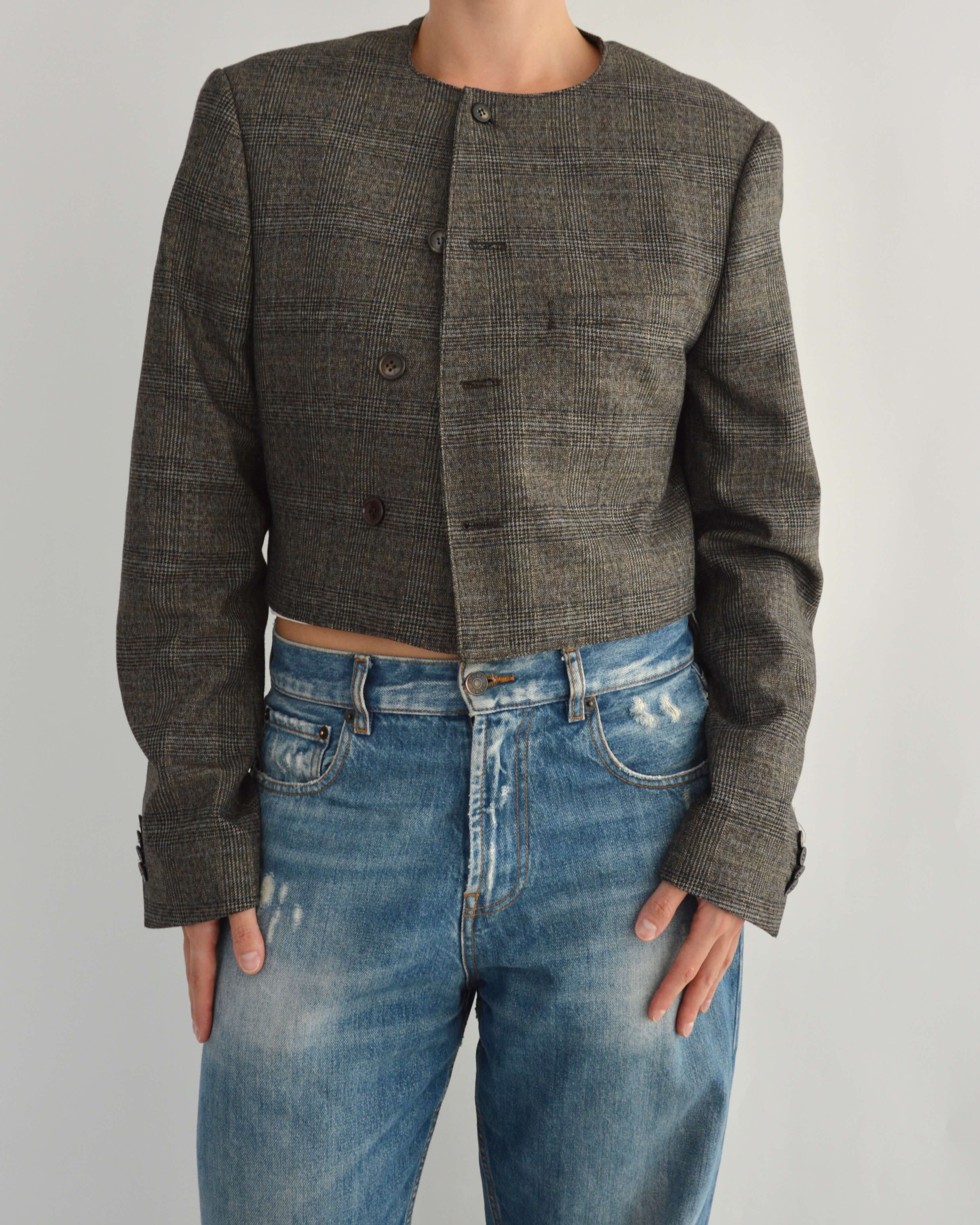 Frame Blazer - Checkred Perfection