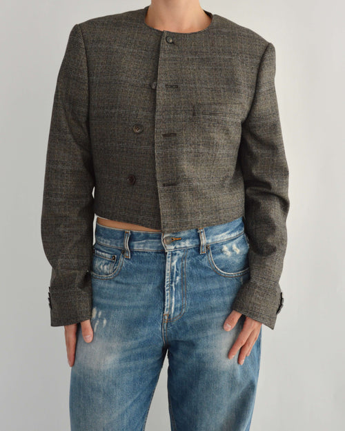 90s Blazer - Checkred Perfection (M)