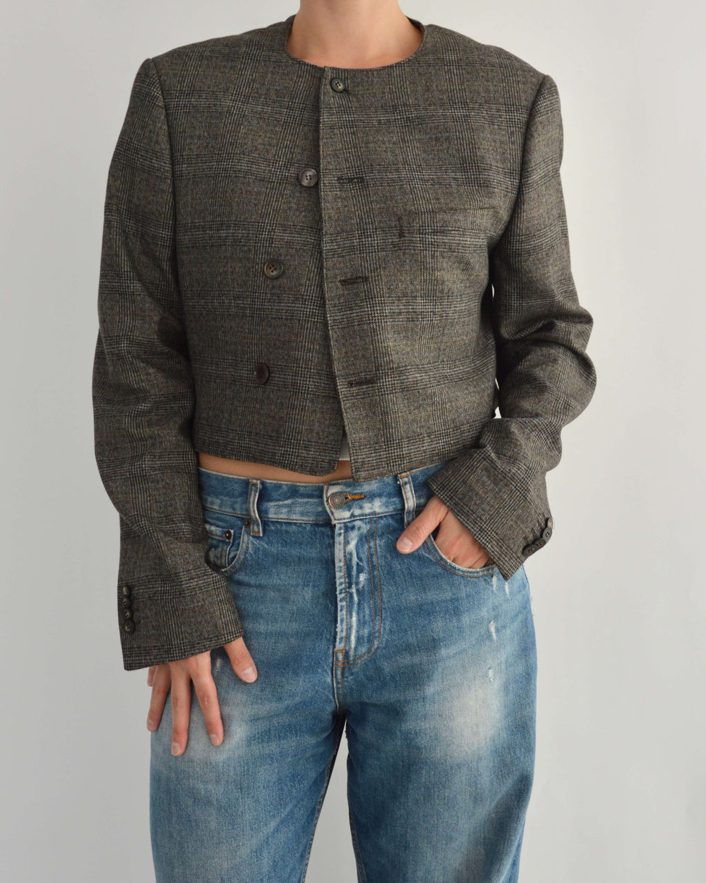 Frame Blazer - Checkred Perfection