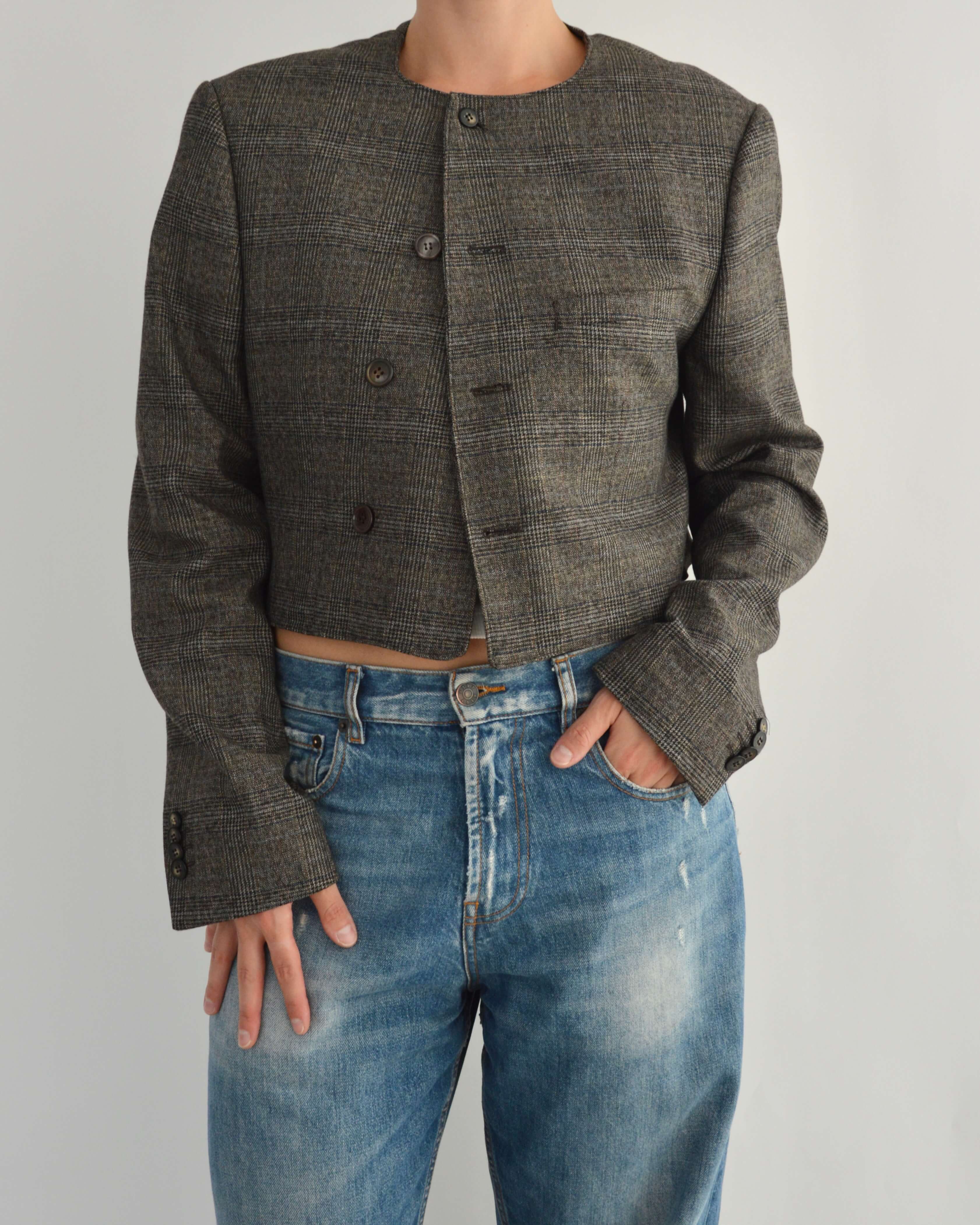Frame Blazer - Checkred Perfection