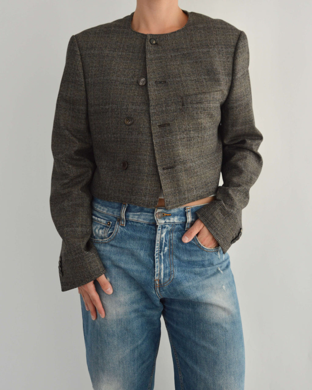 Frame Blazer - Checkred Perfection