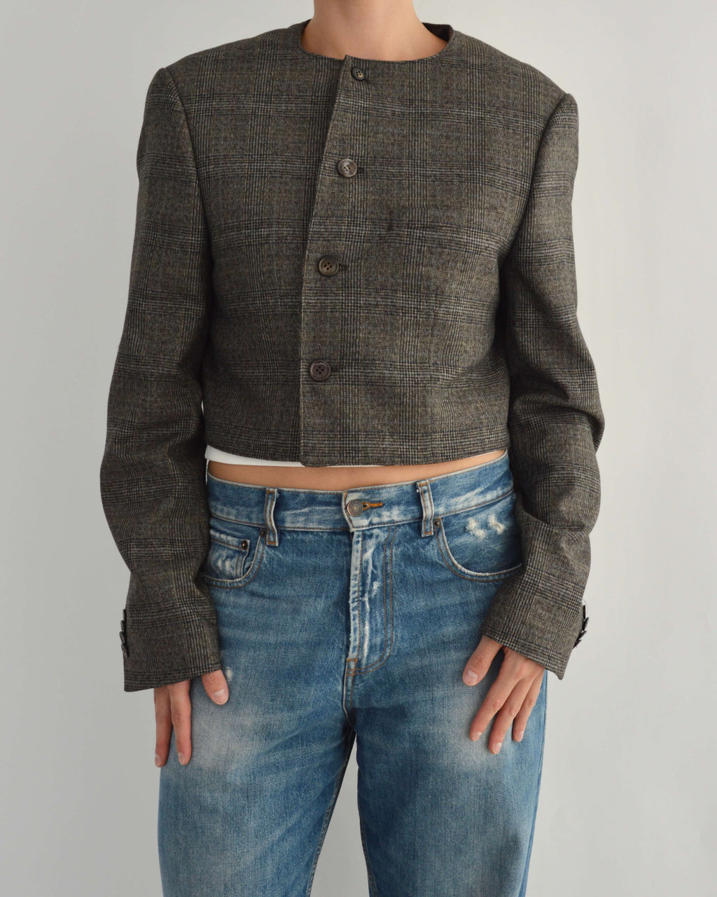 Frame Blazer - Checkred Perfection