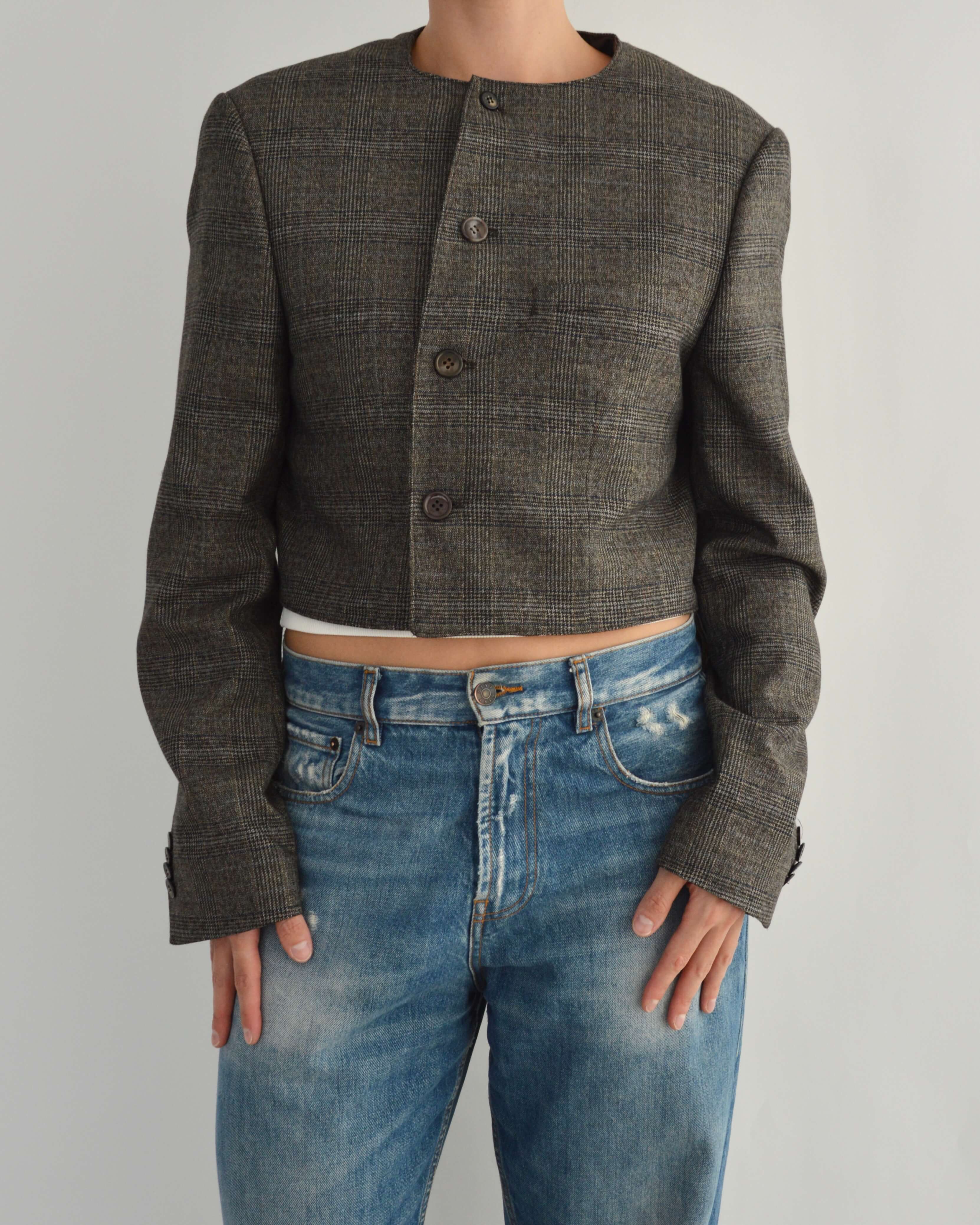 Frame Blazer - Checkred Perfection