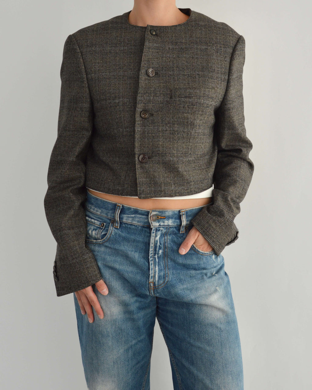 Frame Blazer - Checkred Perfection