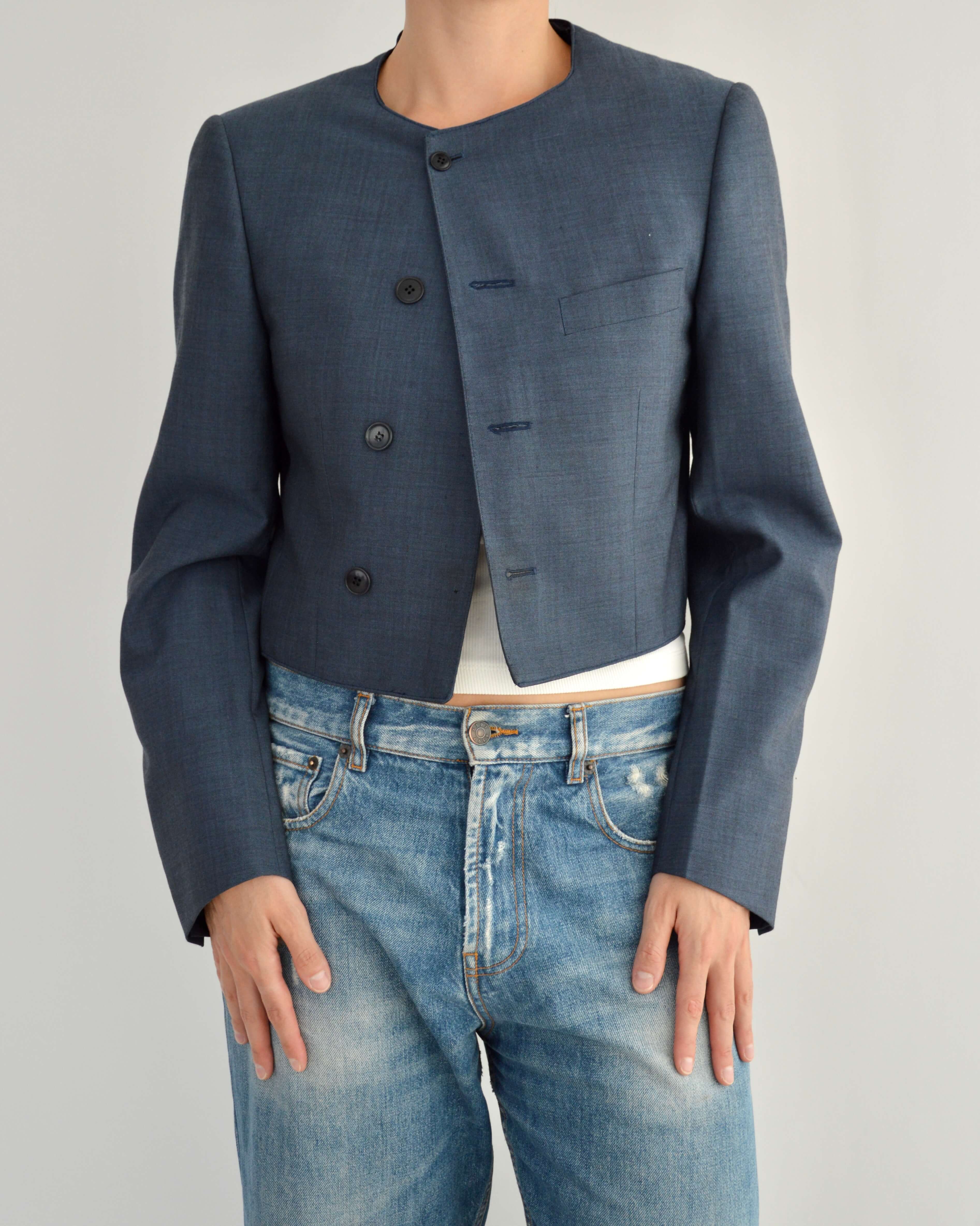 Frame Blazer - Perfect Blue