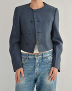 Frame Blazer - Perfect Blue