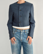 Frame Blazer - Perfect Blue