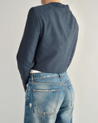 Frame Blazer - Perfect Blue