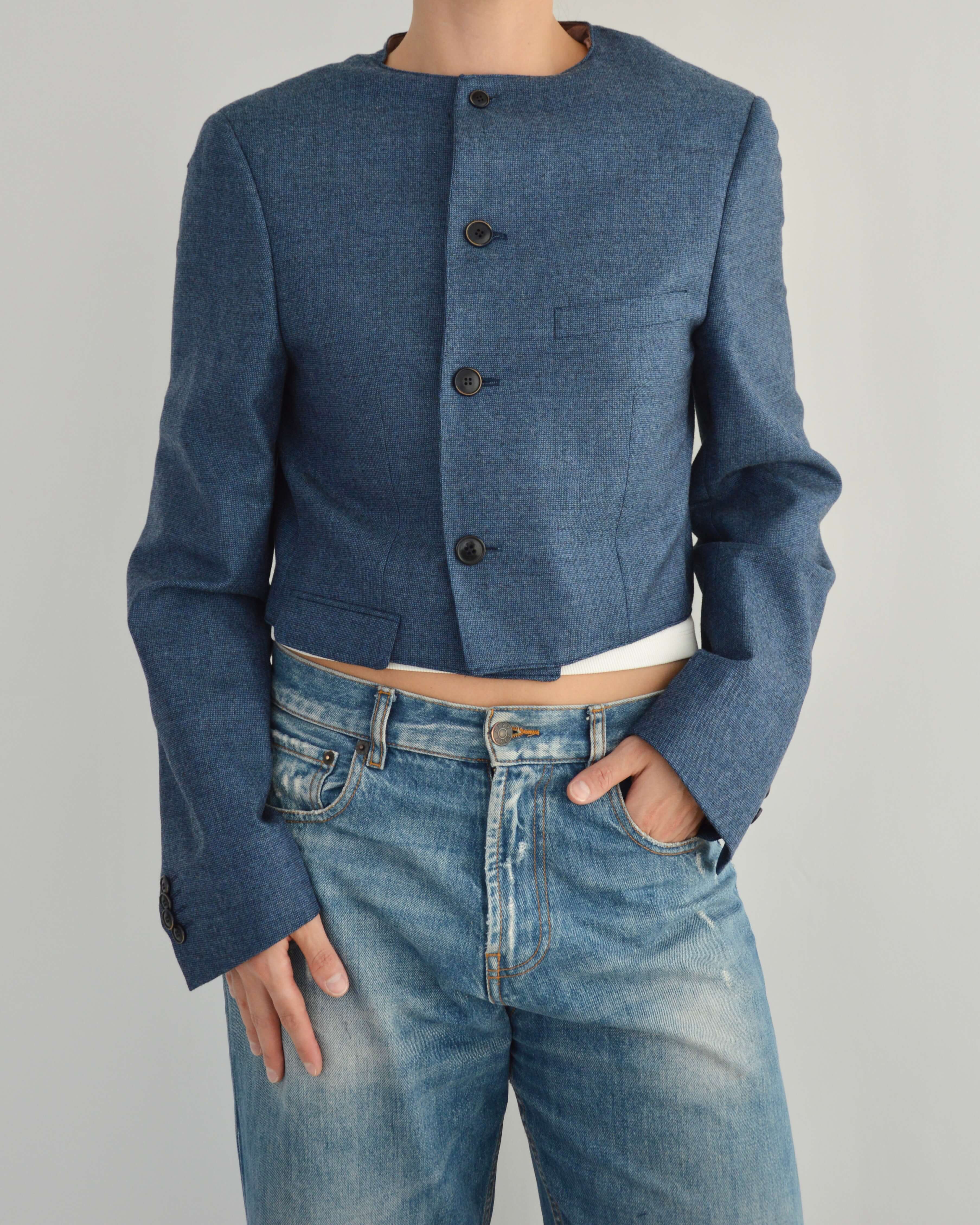 Frame Blazer - Lighter Blue (S)