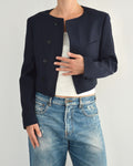 Frame Blazer - Navy (S)