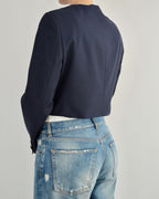 Frame Blazer - Navy (S)