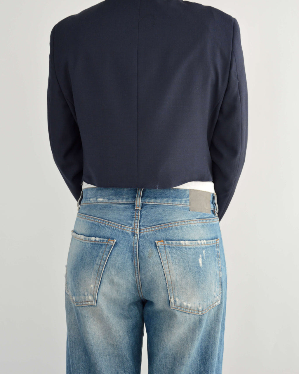 Frame Blazer - Navy (S)