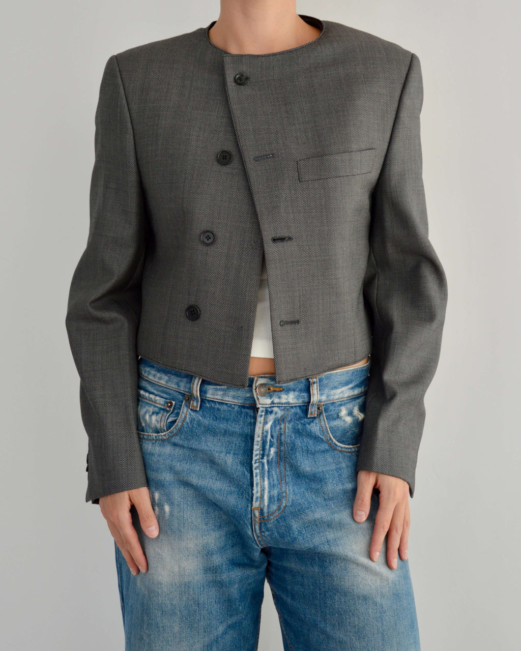Frame Blazer - Perfect Grey (M)