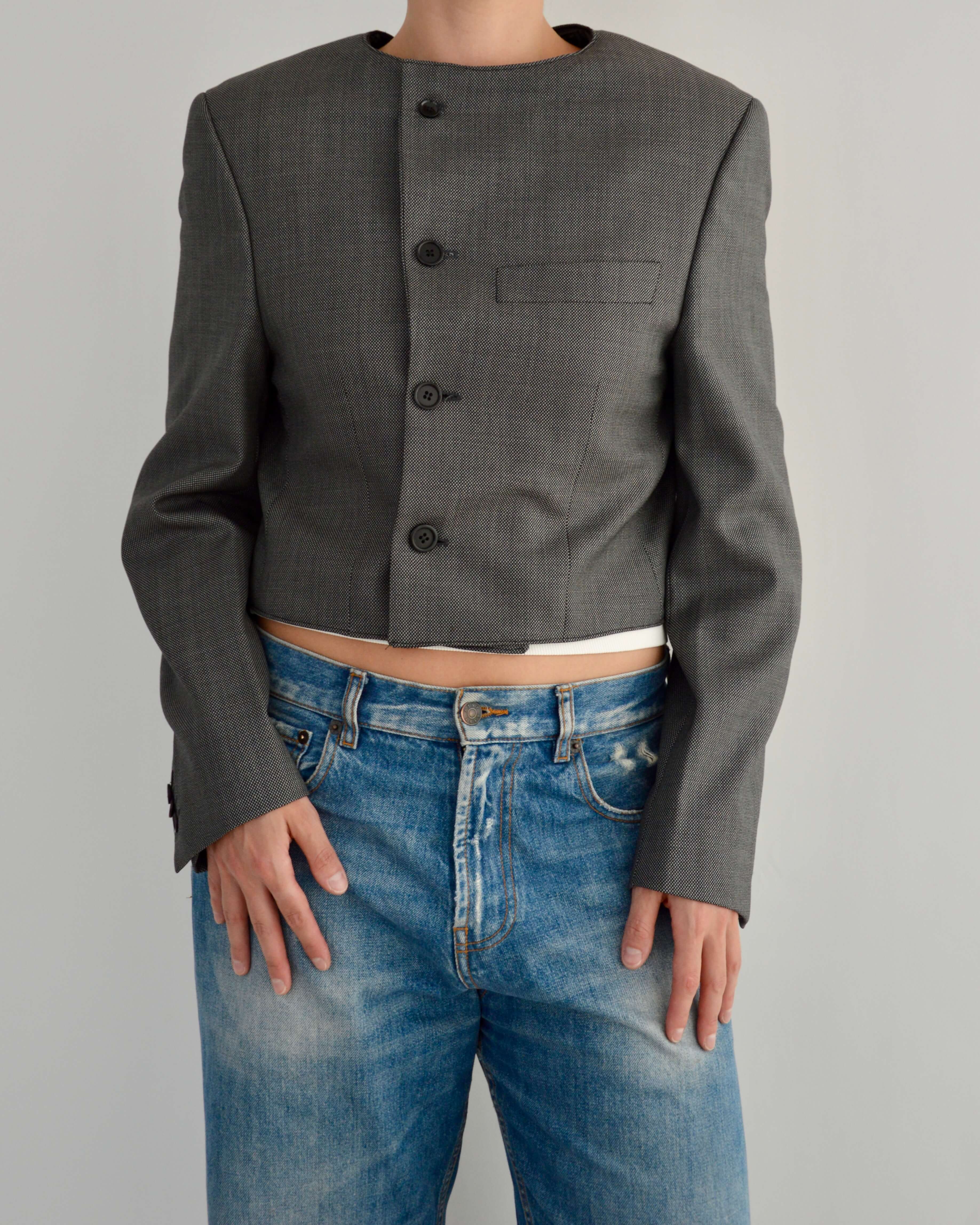 Frame Blazer - Perfect Grey (M)