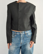 Frame Blazer - Black Tailored (L)