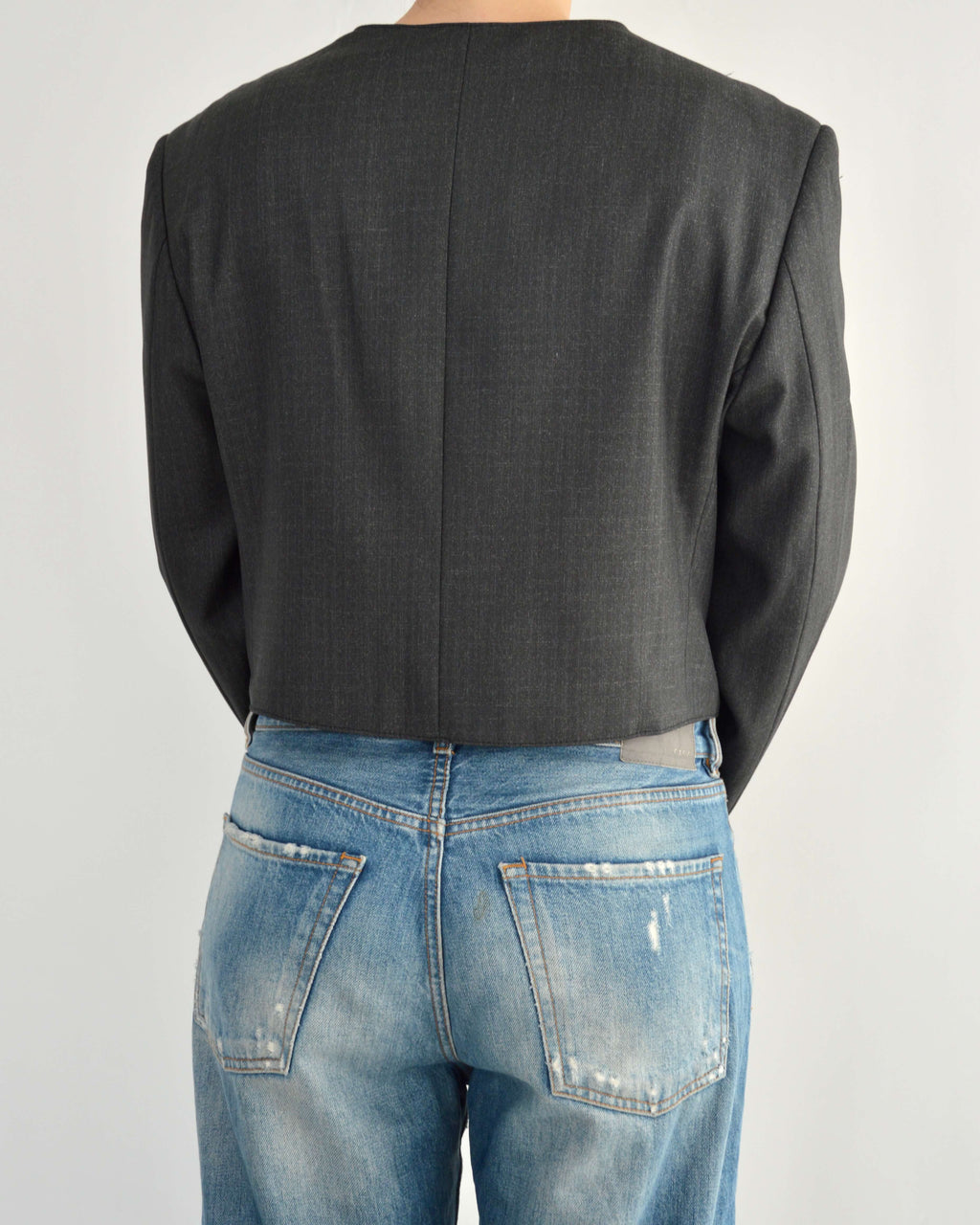 Frame Blazer - Black Tailored (L)