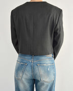 Frame Blazer - Black Tailored (L)