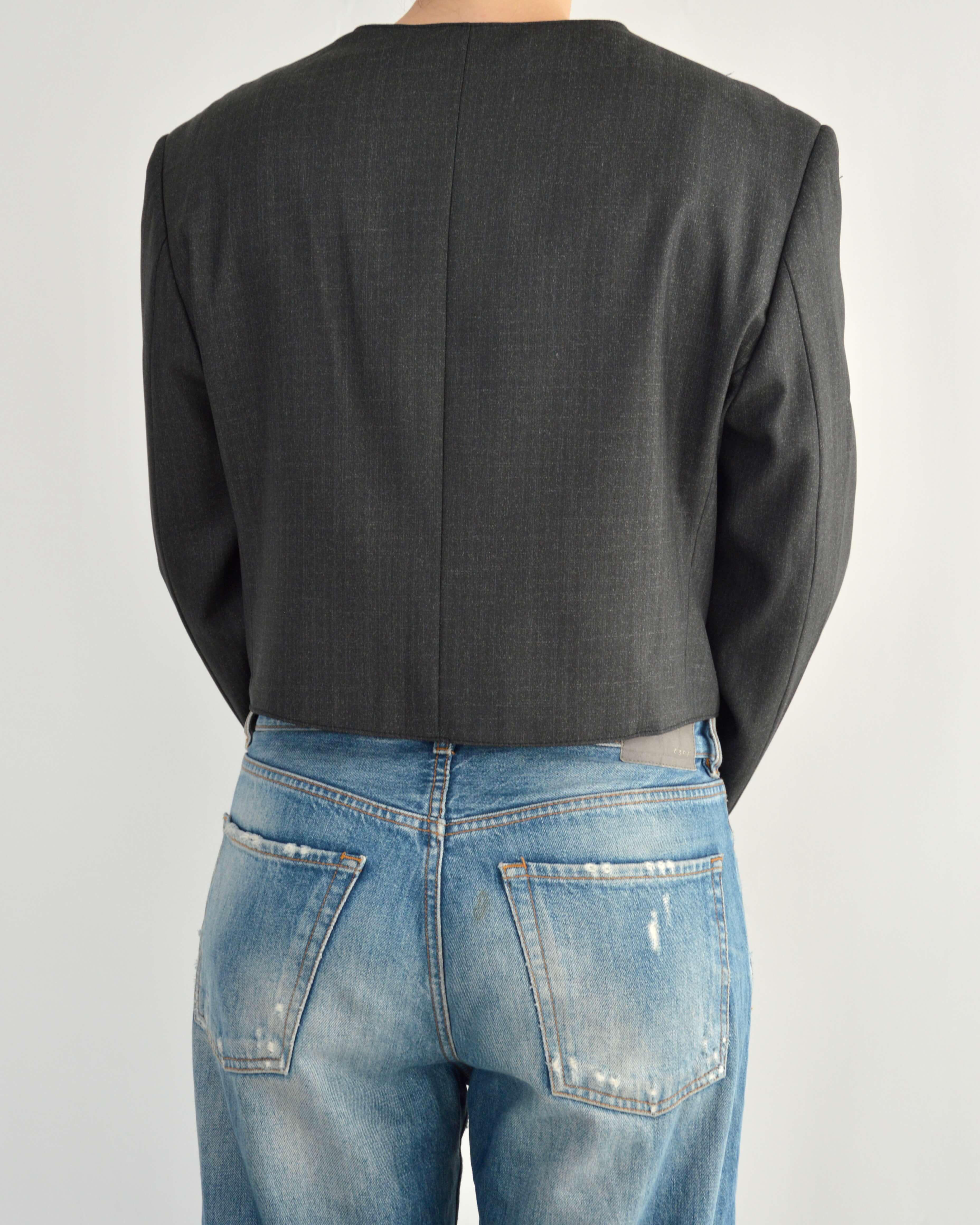 Frame Blazer - Black Tailored (L)