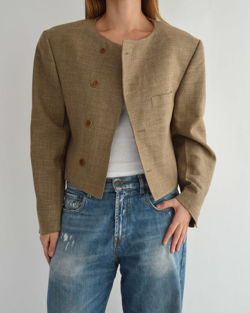 90s Blazer - Beige (L)