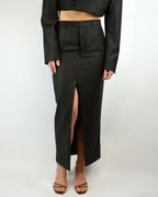 Ensemble veste et jupe longue - Vert parfait (XS/S)