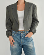 Bomber in Green Checkred