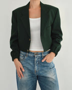 Bomber in Cashmere Green