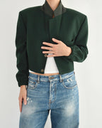 Bomber in Cashmere Green, view 4