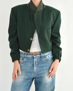Bomber in Cashmere Green, view 6