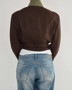 Tied-up Blazer - Linen Brown (S)