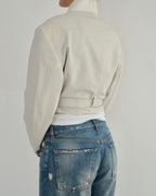 Tied-up Blazer - Pearl (M)