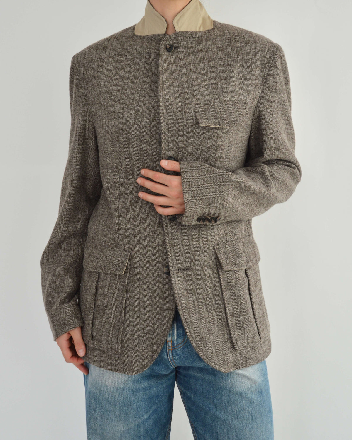 High Neck Blazer - Equestrian (M)