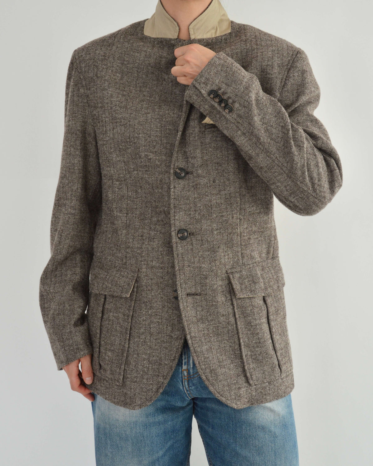High Neck Blazer - Equestrian (M)