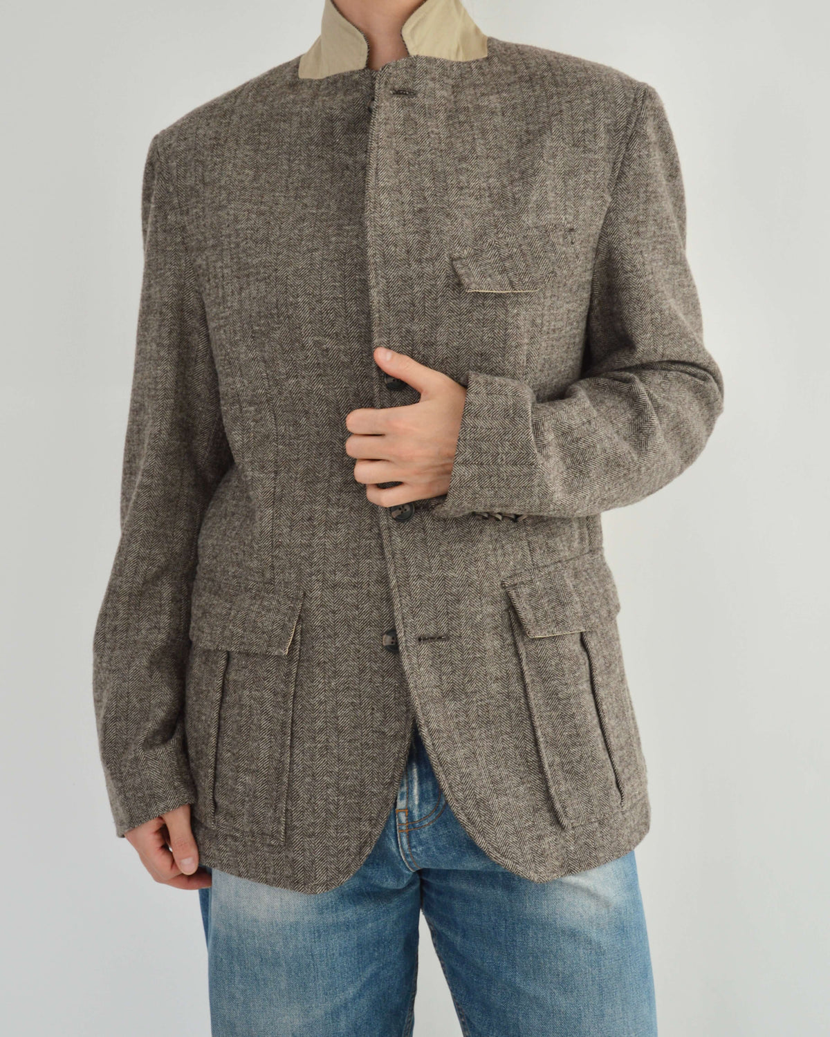 High Neck Blazer - Equestrian (M)