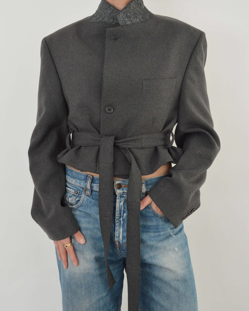 Tied-up Blazer - Lighter Grey Perfection (L)