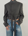 Tied-up Blazer - Grey Perfection (L)