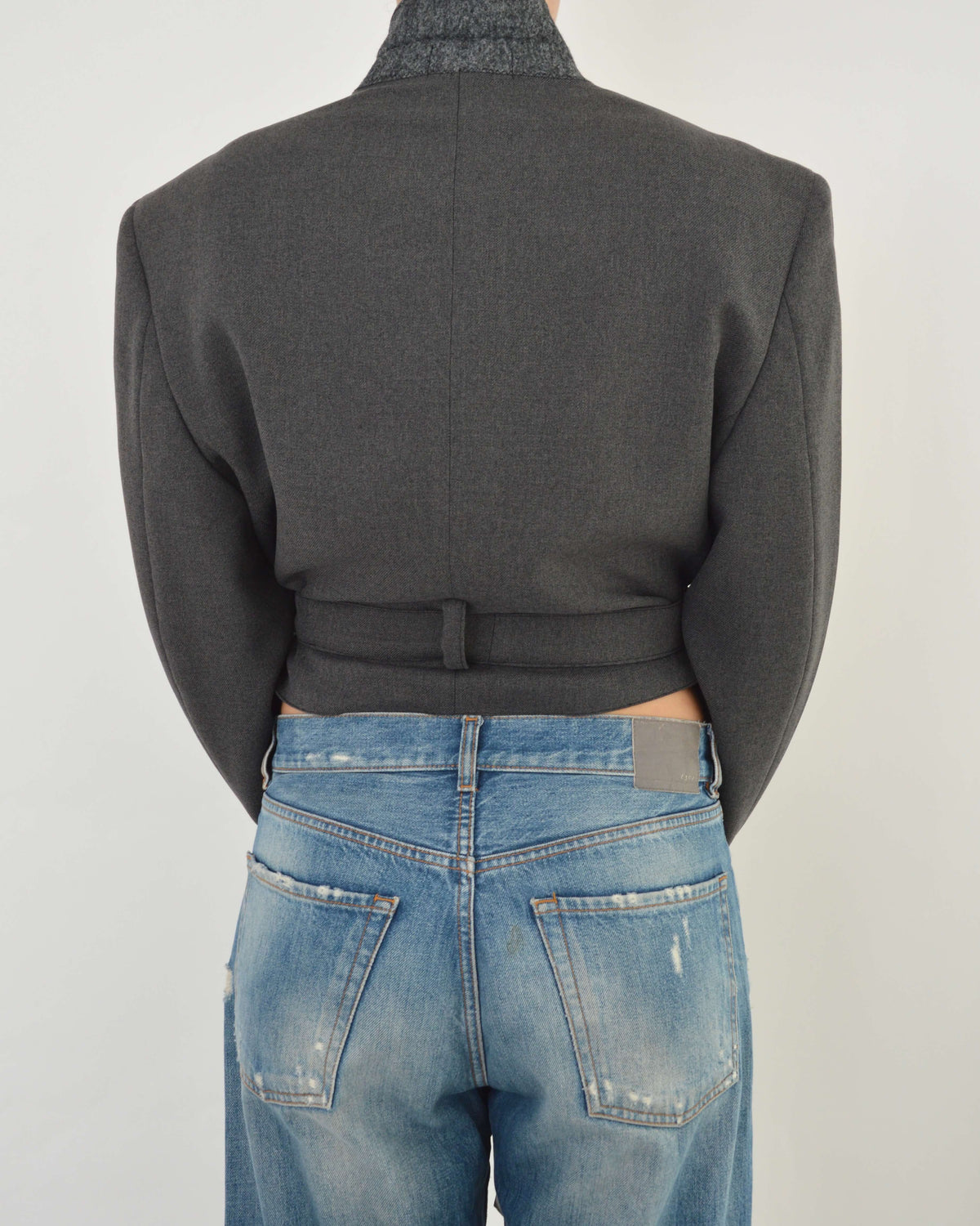 Tied-up Blazer - Grey Perfection (L)