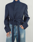 Tied-up Blazer - Perfect Blue (M)