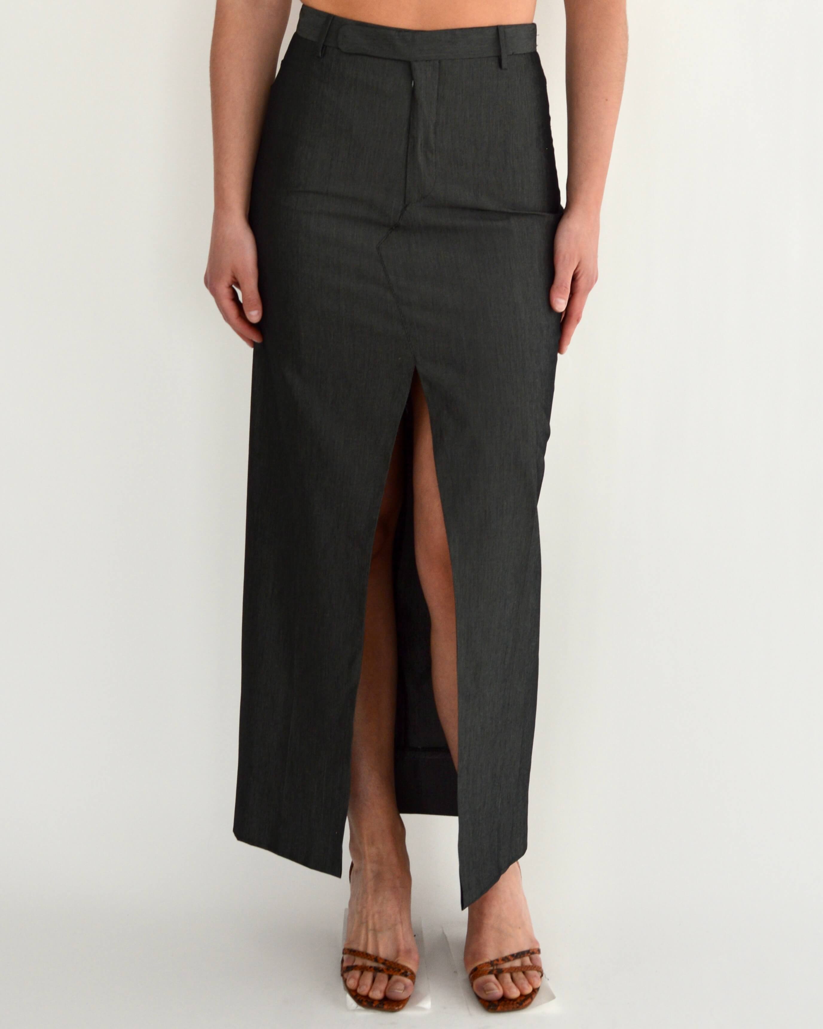 Traje de falda - Gris seda (S/M)