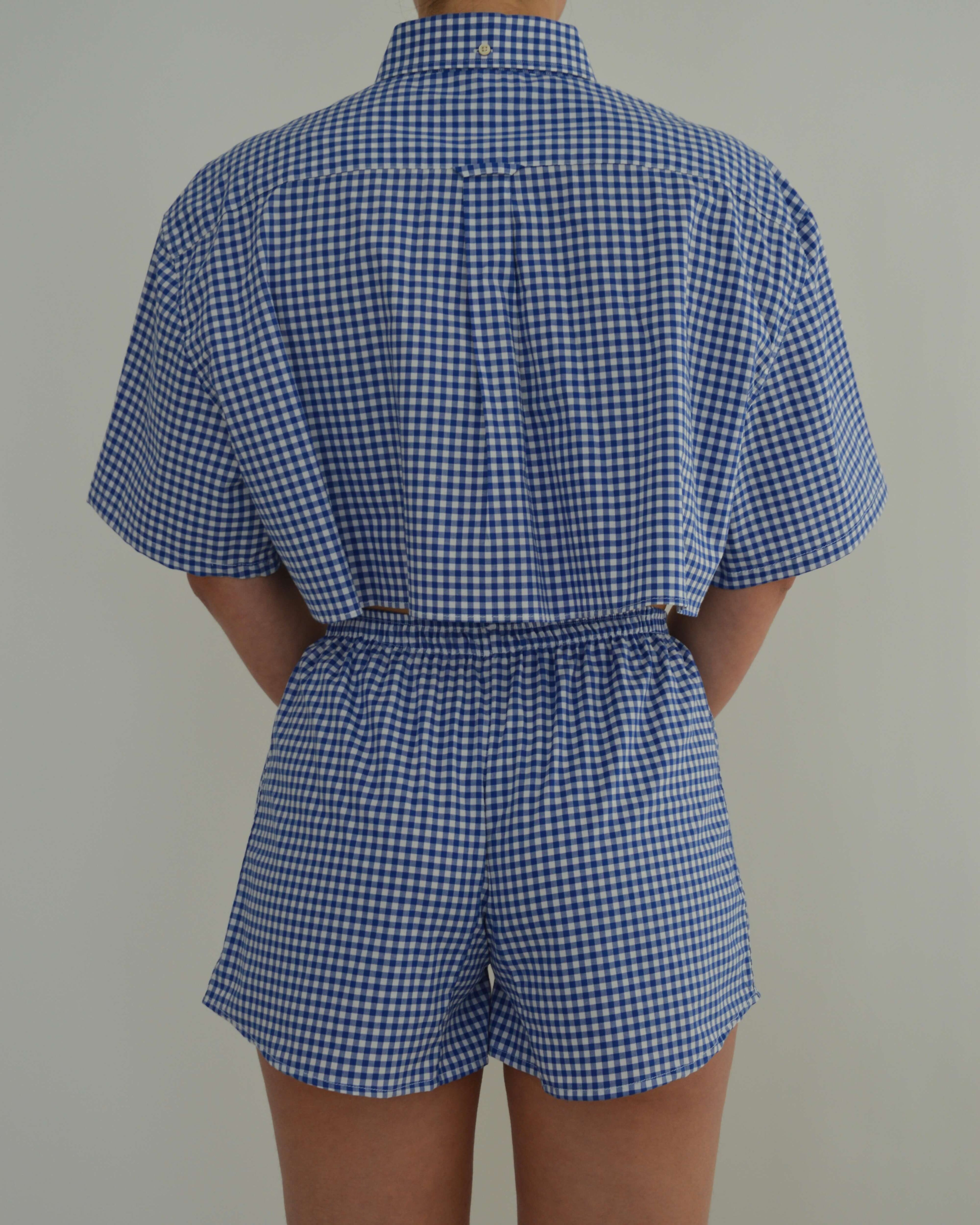 PJ Set - Gant Blue Squares (S)