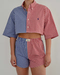 DUO PJ Set - Ralph L. Red on Blue (XS/M)