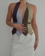 Tie Top - Purples & Browns (S/M)