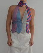 Tie Top & Flower Choker - nº 9 (S/M)