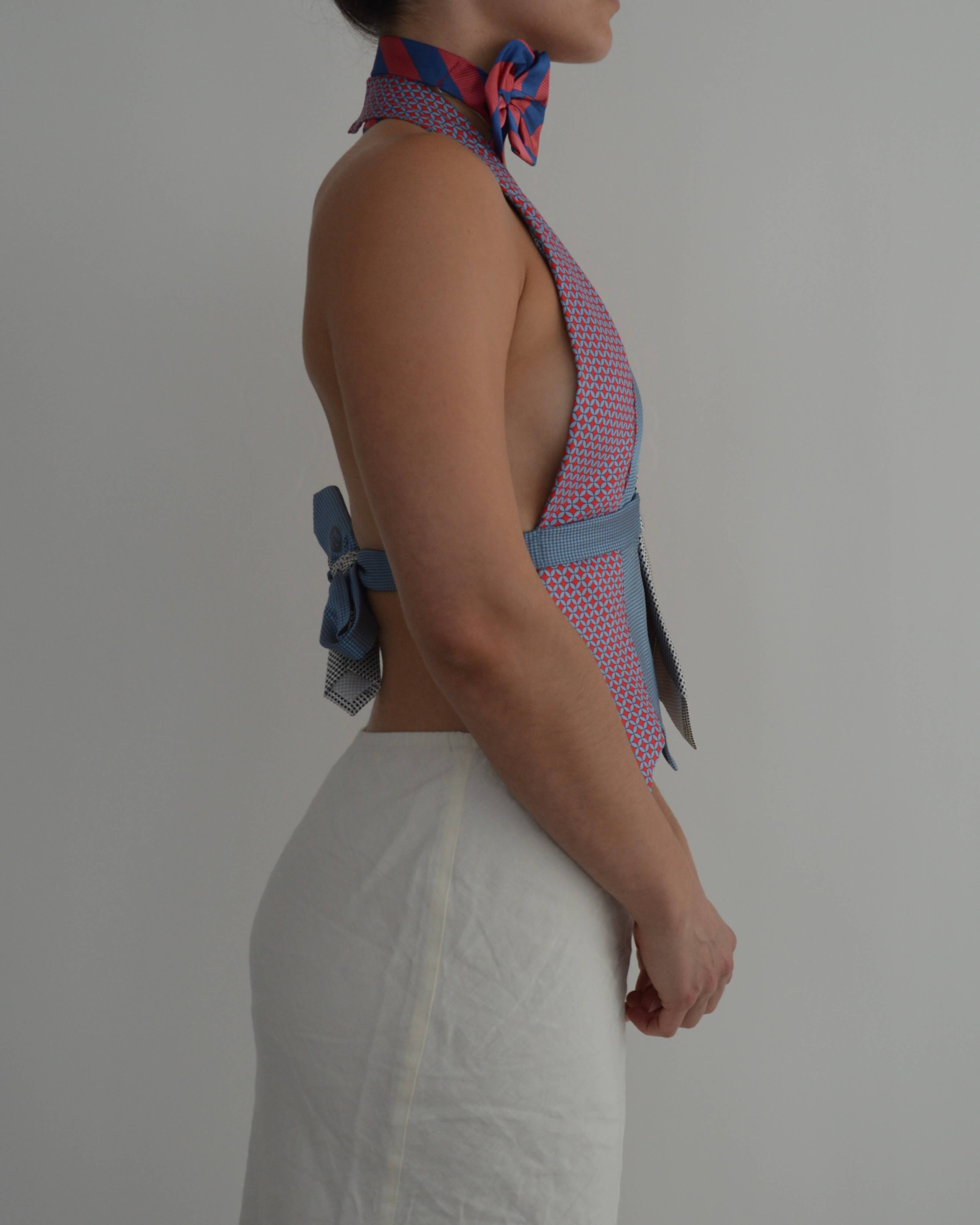 Tie Top & Flower Choker - nº 9 (S/M)