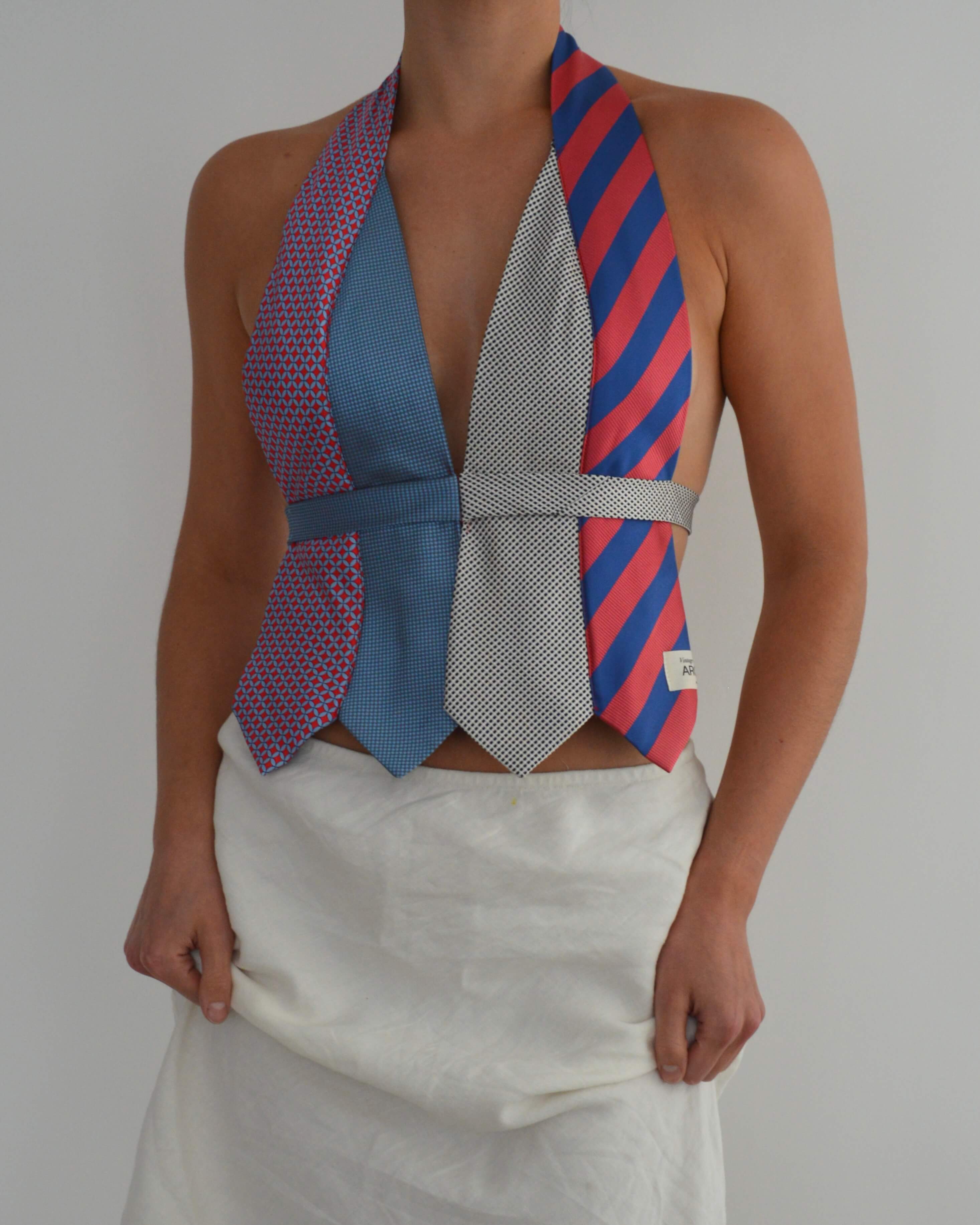 Tie Top & Flower Choker - nº 9 (S/M)