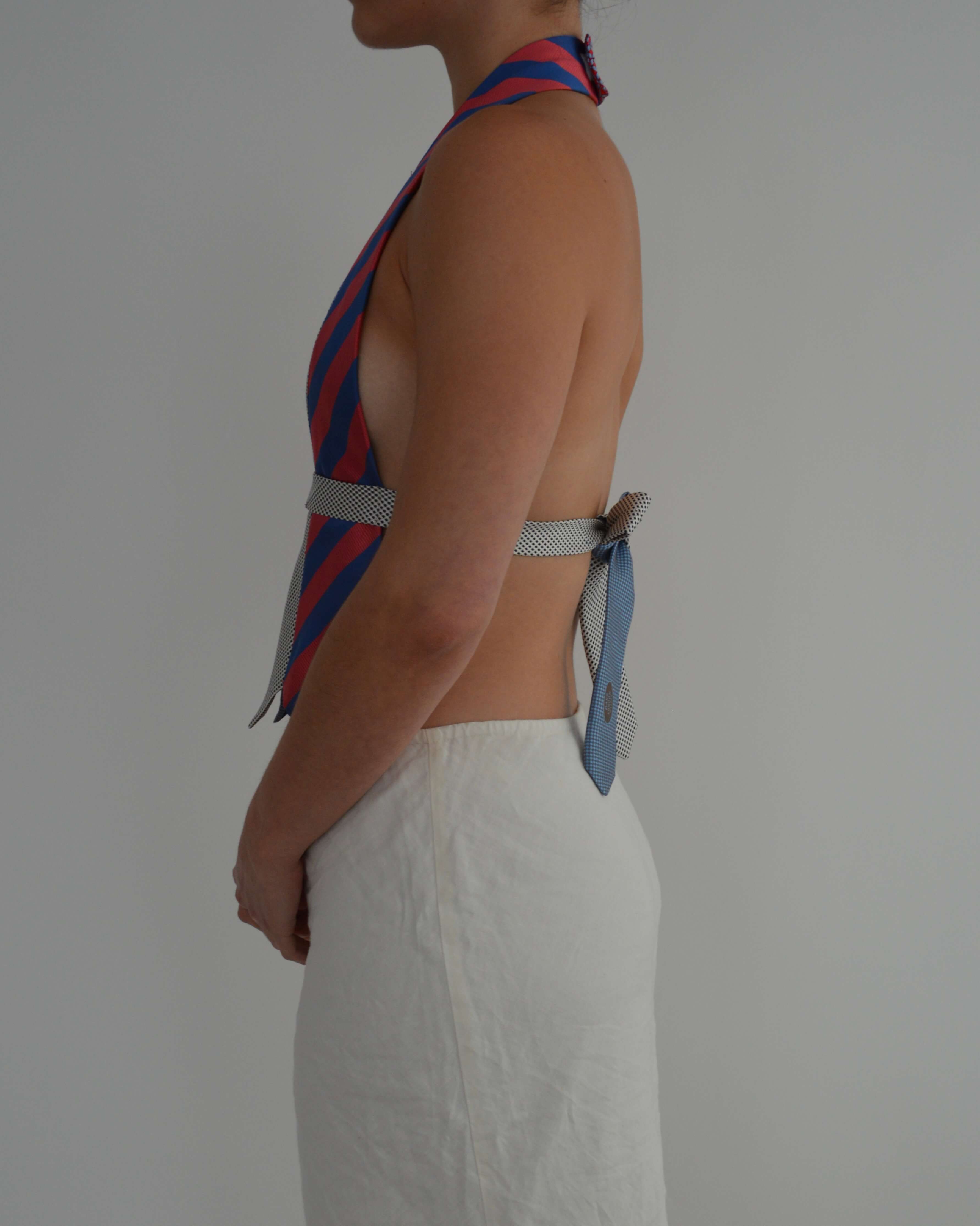 Tie Top & Flower Choker - nº 9 (S/M)