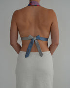 Tie Top & Flower Choker - nº 9 (S/M)