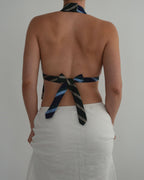 Tie Top - Greens & Blues (S/M)