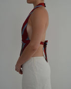 Tie Top - Reds & Greens (S/M)