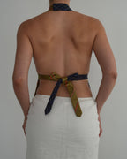 Tie Top - Blues & Golds (S/M)