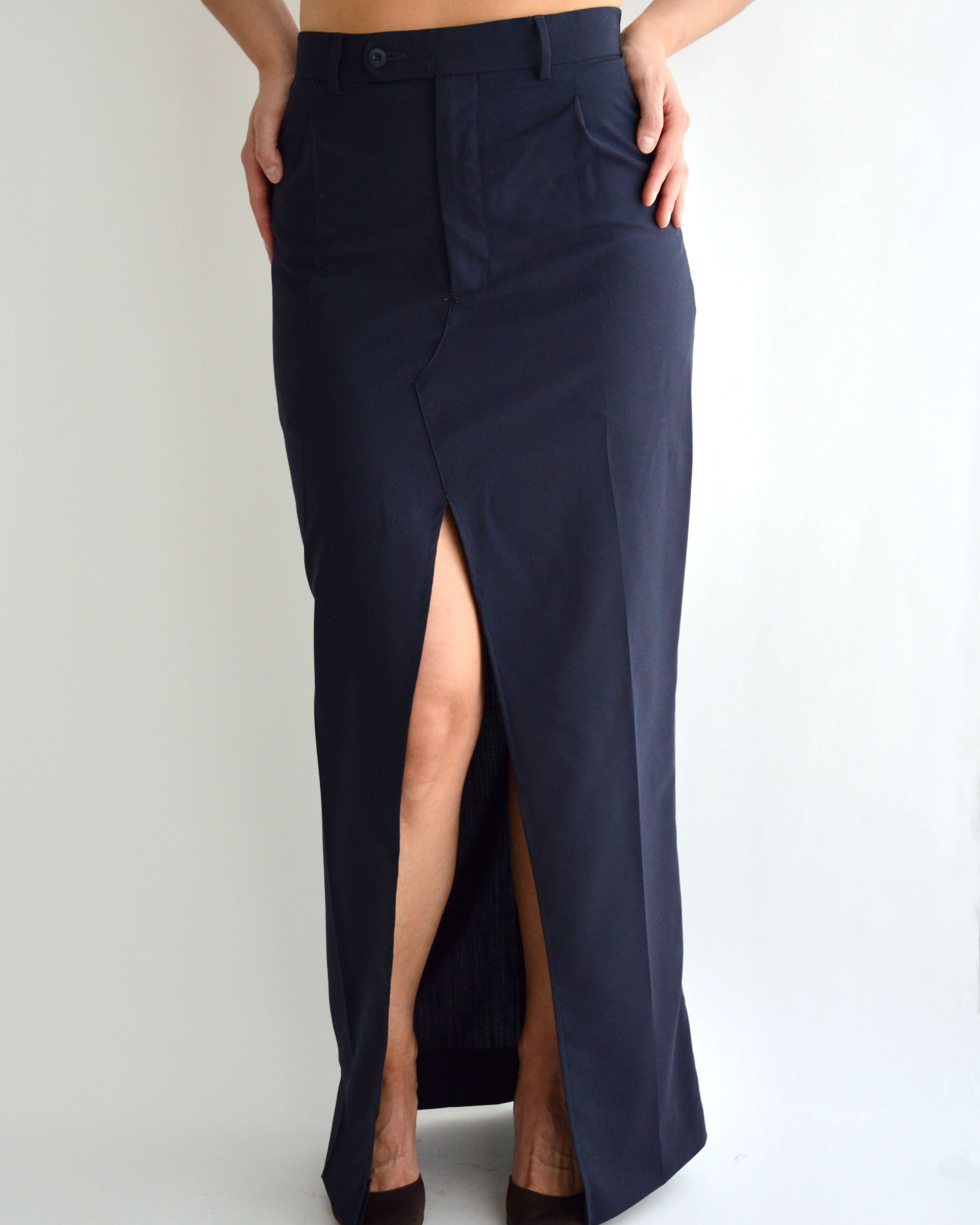 Long Skirt - Dark Navy (M)